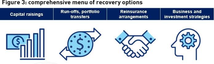Figure 3: comprehensive menu of recovery options